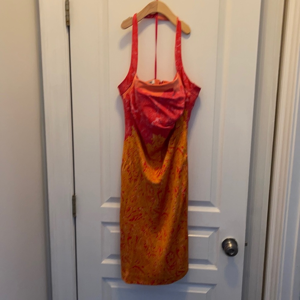 Kay Unger size 6 Halter top dress